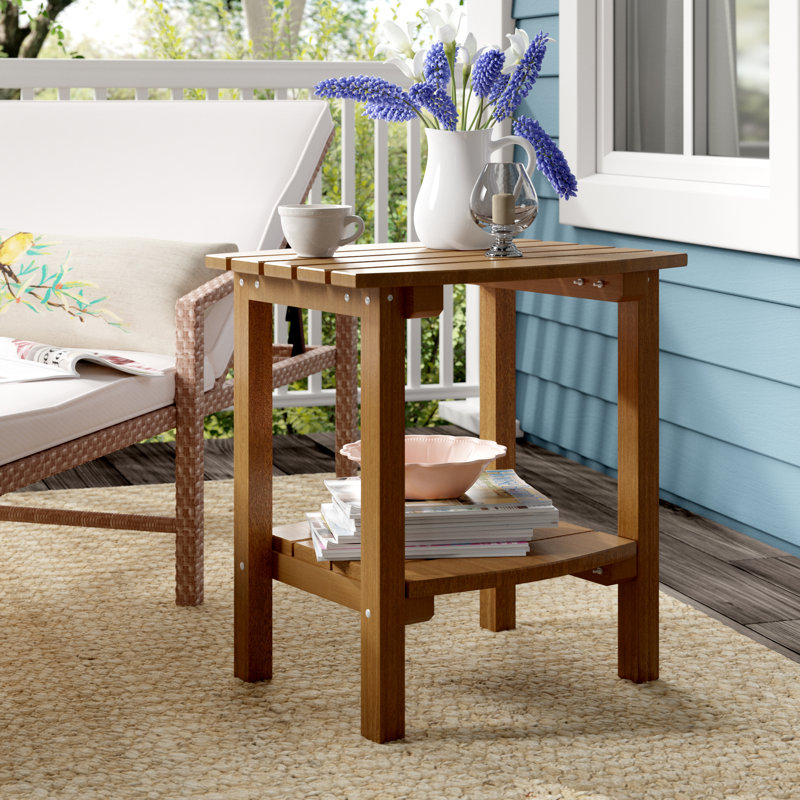 Laurel Foundry Modern Farmhouse Sawyerville Plastic/Resin Side Table